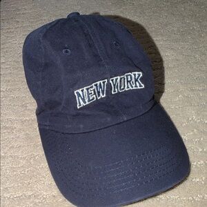 Brandy Melville - John Galt New York Embroidered Navy Baseball Cap